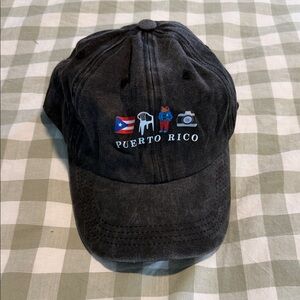 Puerto Rico  DTMF Themed Black Cap